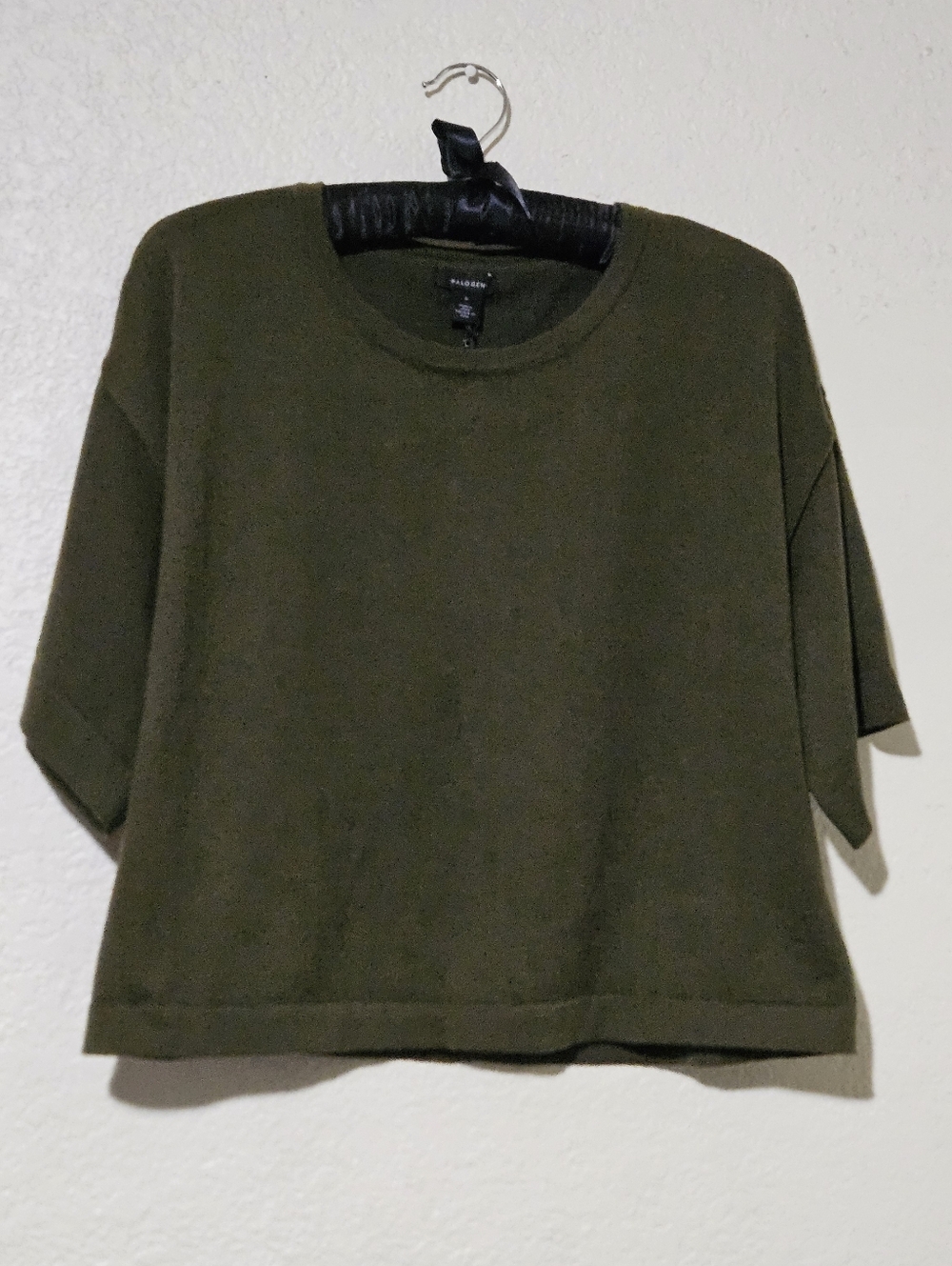 Halogen Knit Sweater Green Small